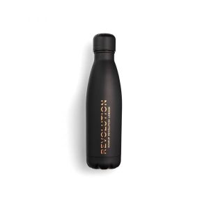 Water Bottle Black Soft Touch